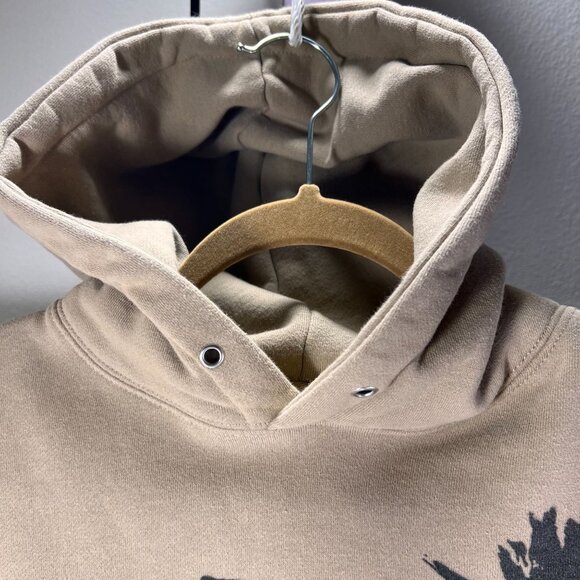 Independent Trading Co Hoodie Works Of Madness Sitting On The Edge Of Hell Small - Picture 4 of 12